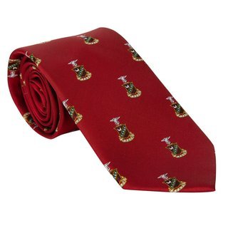 Kappa Sigma Repeating Crest Tie