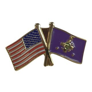 Lambda Chi Alpha USA Flag Lapel Pin