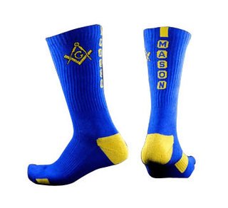 Mason / Freemason Athletic Crew Socks