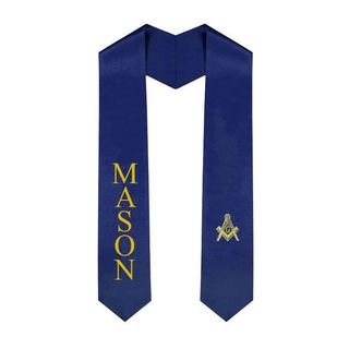 Masonic Graduation Sash Stole