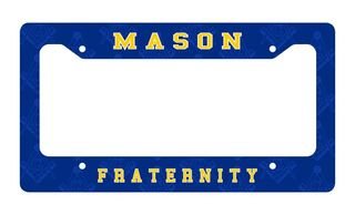 Mason / Freemason License Plate Frame