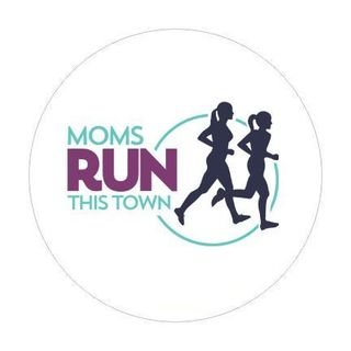 Moms Runs This Town Large Color Decal - 3" Tall