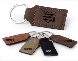 National Charity League Faux Leather Keychain