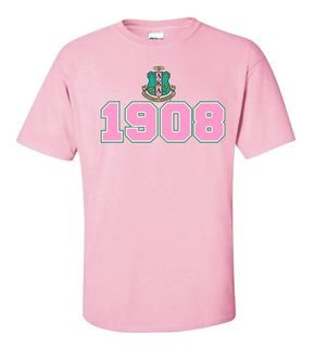 Alpha Kappa Alpha 1908 Crest T-Shirt