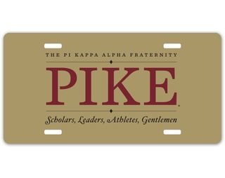 PIKE logo License Plate Cover