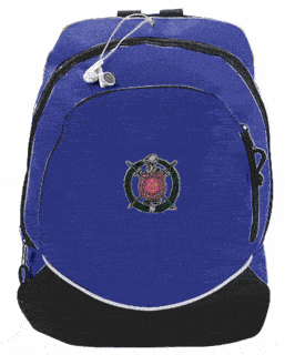 DISCOUNT-Omega Psi Phi Crest - Shield Backpack