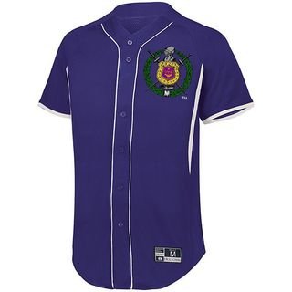 Omega Psi Phi Game 7 Full-Button Baseball Jersey