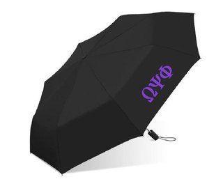 Omega Psi Phi Greek Letter Umbrella