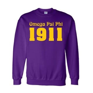 Omega psi phi crewneck Clearance