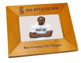 Phi Beta Sigma Crest Picture Frame