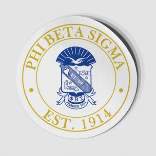 Phi Beta Sigma Circle Crest - Shield Decal