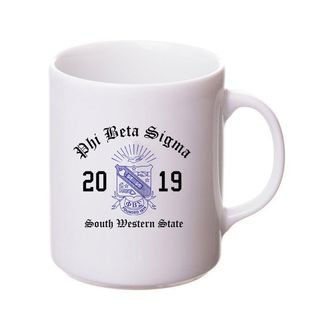 Phi Beta Sigma Crest & Year Ceramic Mug