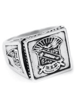 Phi Beta Sigma  Sterling Silver Ring