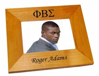 Phi Beta Sigma Wood Picture Frame