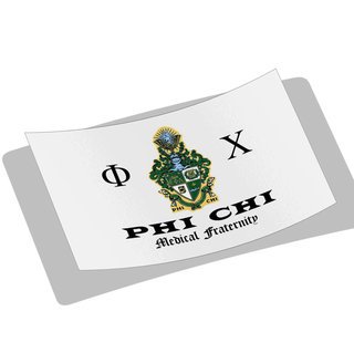 Phi Chi Flag Decal Sticker