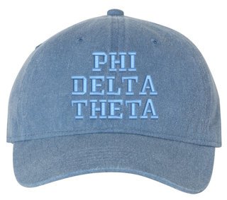 Phi Delta Theta Pigment Dyed Baseball Cap