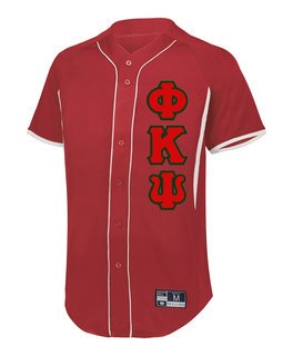 Phi Kappa Psi Lettered Baseball Jersey