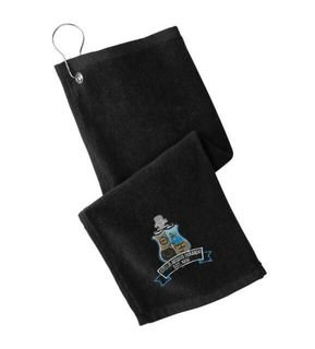 DISCOUNT-Phi Kappa Sigma Crest - Shield Golf Towel