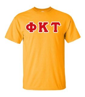 Phi Kappa Tau Lettered T-Shirt