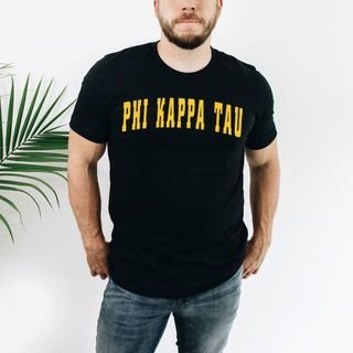 Phi Kappa Tau letterman tee