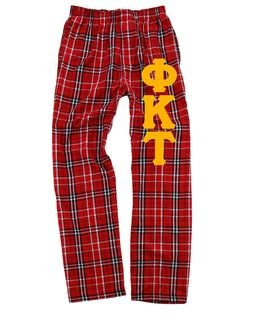 Phi Kappa Tau Pajamas Flannel Pant