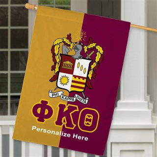 Phi Kappa Theta Crest House Flag