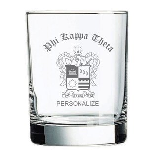 Phi Kappa Theta Old Style Glass