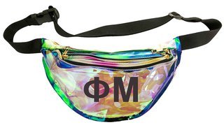 Phi Mu Holographic Fanny Pack