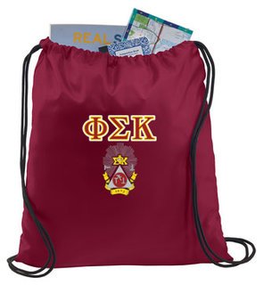 Phi Sigma Kappa Crest - Shield Cinch Sack