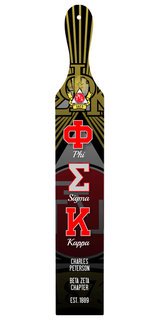 Phi Sigma Kappa Custom Full Color Paddle