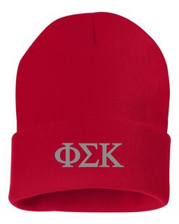 Phi Sigma Kappa Greek Letter Knit Cap