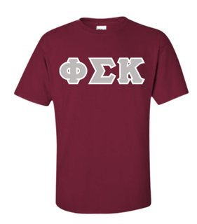 Phi Sigma Kappa Lettered T-Shirt