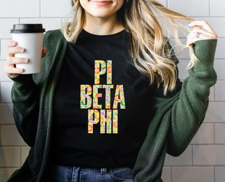 Pi Beta Phi Island Floral Tee