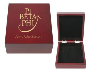 Pi Beta Phi Mascot  Keepsake Box
