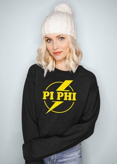 Pi Beta Phi Lightning Crewneck Sweatshirt