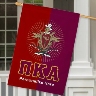 Pi Kappa Alpha Crest House Flag