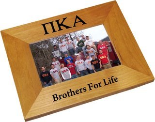 Pi Kappa Alpha Wood Picture Frame