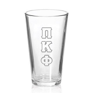 Pi Kappa Phi Big Letter Mixing Glass
