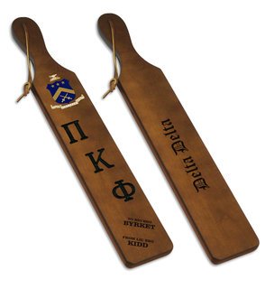 Pi Kappa Phi Custom Fraternity Paddle