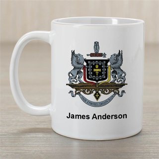 Psi Upsilon Greek Crest Coffee Mug - Personalized!