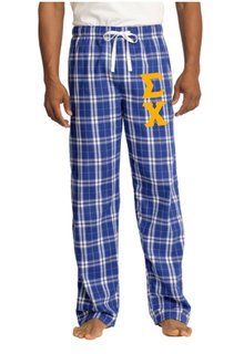 Sigma Chi Flannel Plaid Pant - PJ's