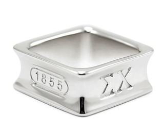 Sigma Chi Sterling Silver Square Ring