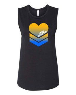 Sigma Delta Tau Stacked Muscle Tank