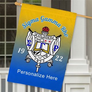 Sigma Gamma Rho House Flag