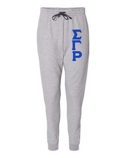 Sigma Gamma Rho Lettered Joggers (3" Letters)