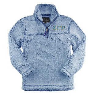 Sigma Gamma Rho Sherpa Quarter Zip Pullover