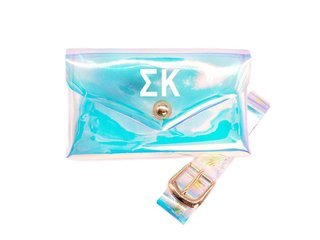 Sigma Kappa Holographic Belted Fanny Pack