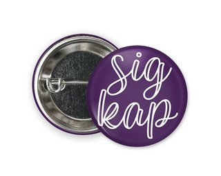 Sigma Kappa Kem Button