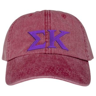 Sigma Kappa Lettered Premium Pastel Hat