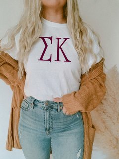 Sigma Kappa University Greek T-Shirts